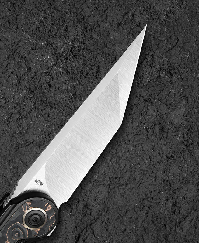 Bestech Knives Blind Fury M390钢 钛合金+碳纤维柄 BT2303B 2280