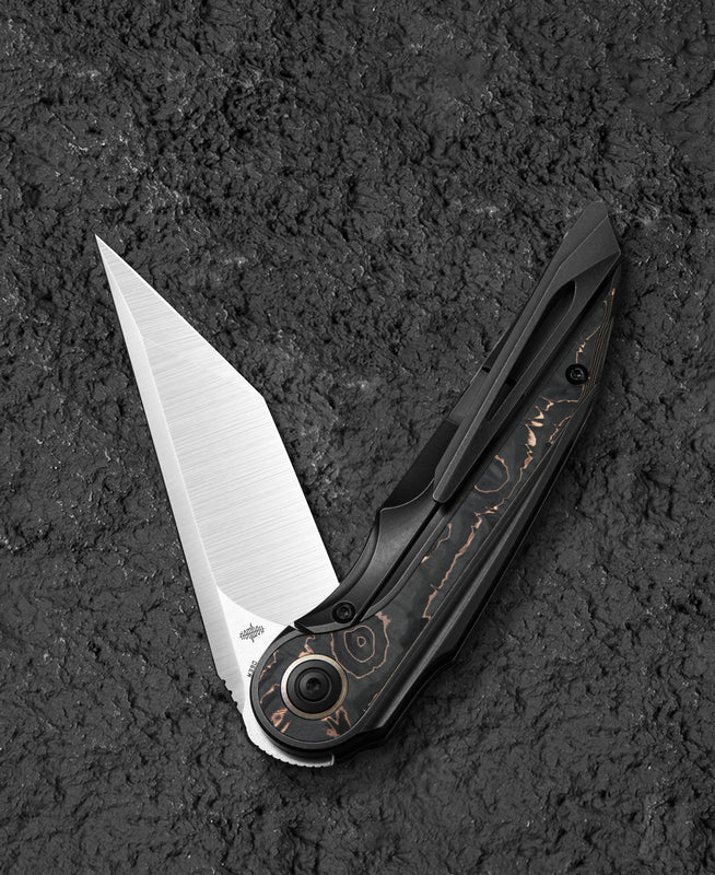 Bestech Knives Blind Fury M390钢 钛合金+碳纤维柄 BT2303B 2280