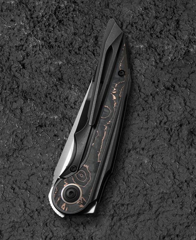 Bestech Knives Blind Fury M390钢 钛合金+碳纤维柄 BT2303B 2280