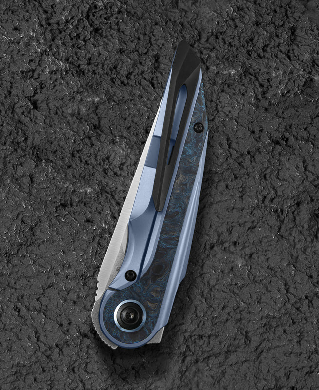 Bestech Knives Blind Fury M390钢 钛合金+碳纤维柄 BT2303A