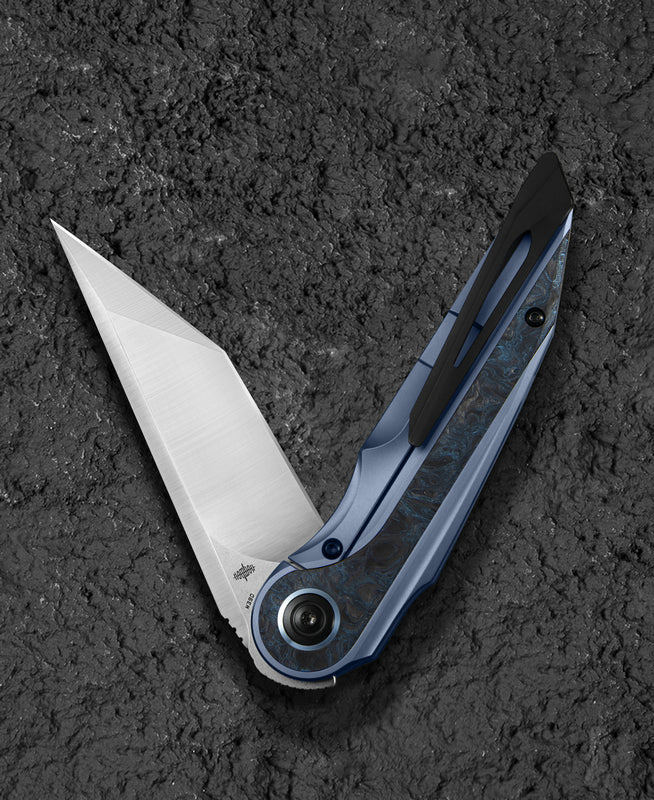 Bestech Knives Blind Fury M390钢 钛合金+碳纤维柄 BT2303A