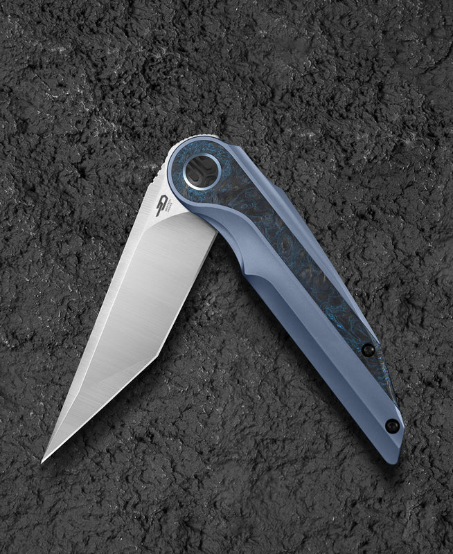 Bestech Knives Blind Fury M390钢 钛合金+碳纤维柄 BT2303A