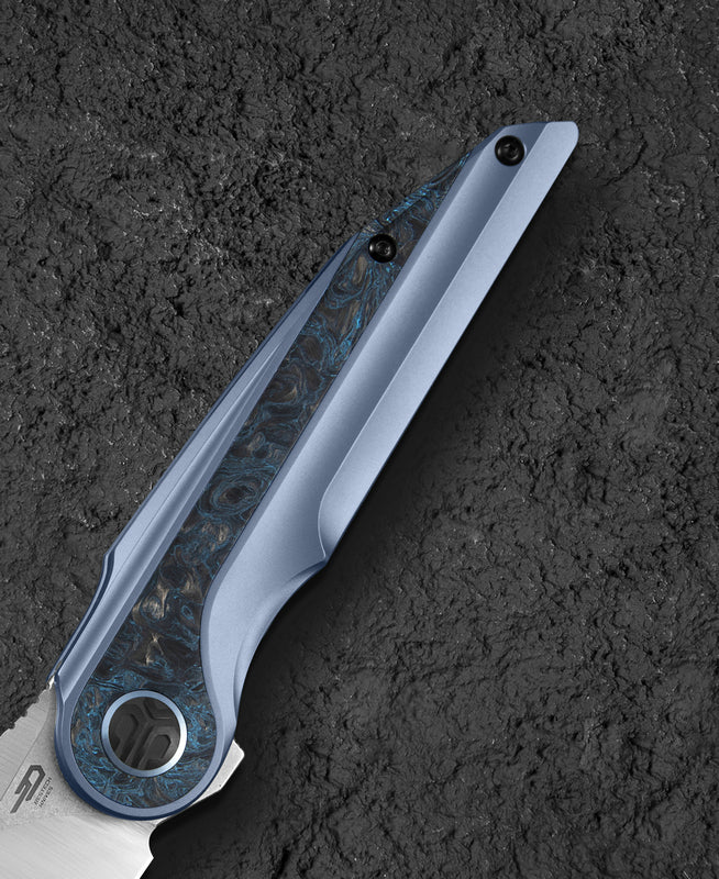 Bestech Knives Blind Fury M390钢 钛合金+碳纤维柄 BT2303A