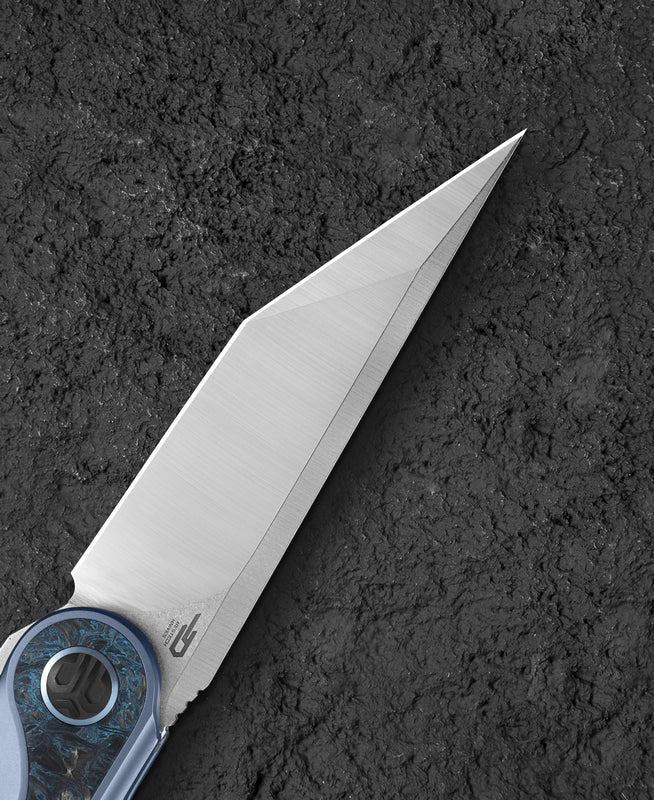 Bestech Knives Blind Fury M390钢 钛合金+碳纤维柄 BT2303A