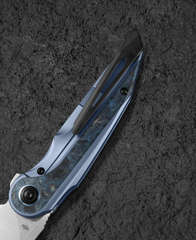 Bestech Knives Blind Fury M390钢 钛合金+碳纤维柄 BT2303A
