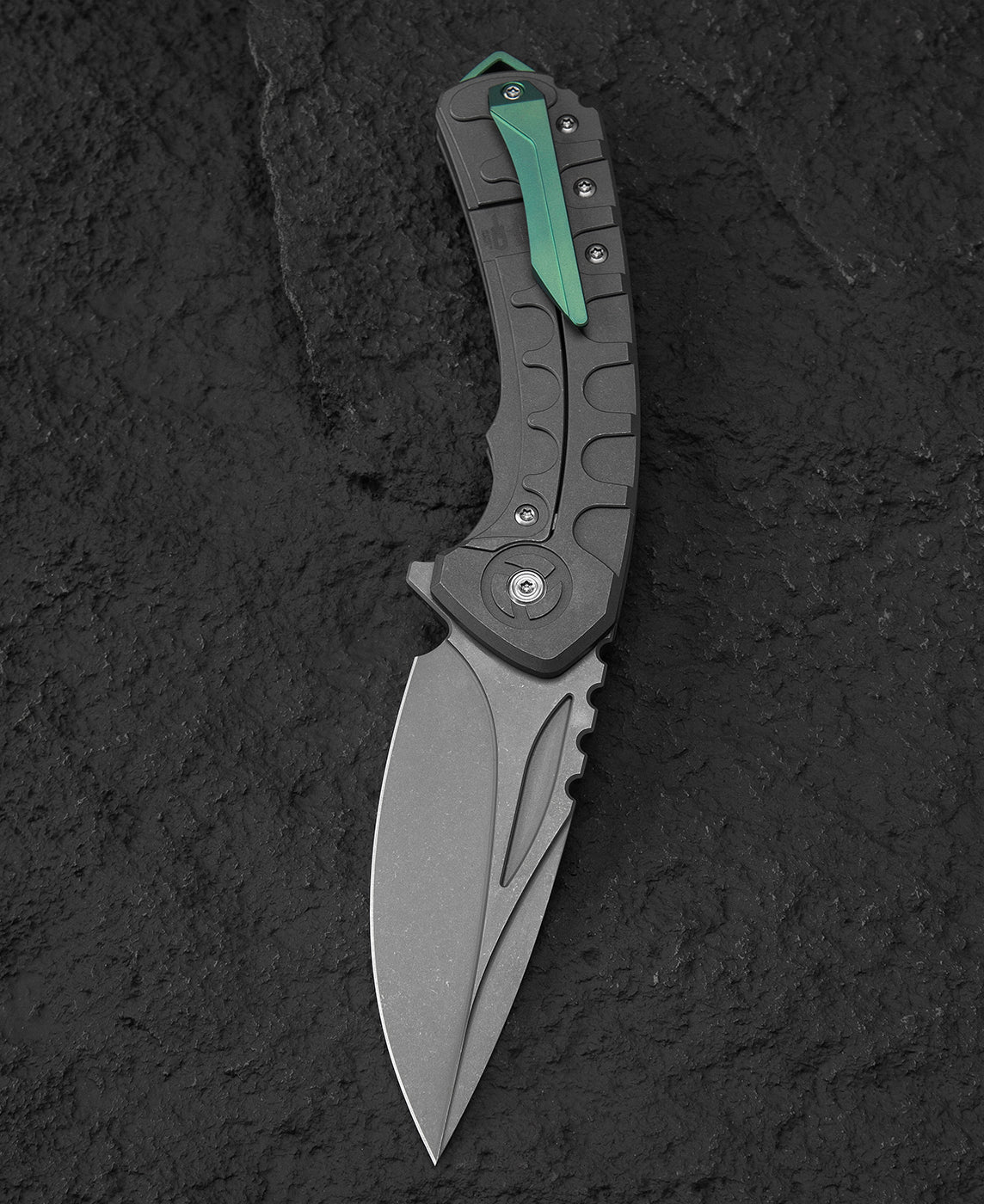 Bestech Knives Buwaya M390钢 钛合金柄 BT2203B 2560