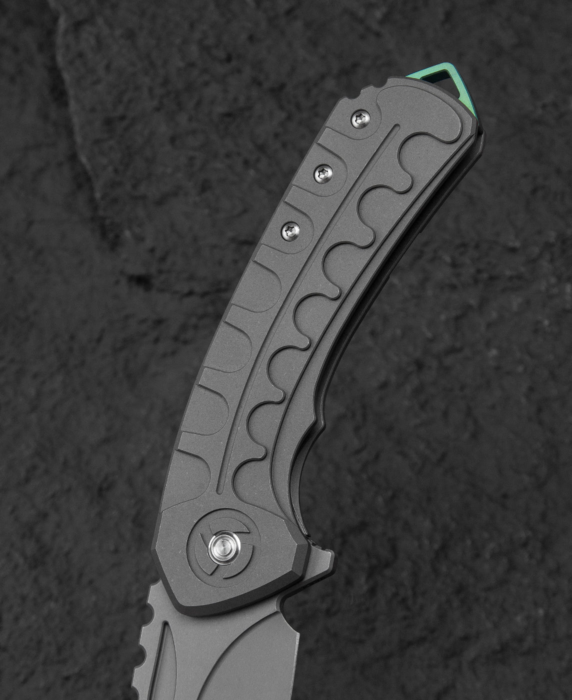 Bestech Knives Buwaya M390钢 钛合金柄 BT2203B 2560