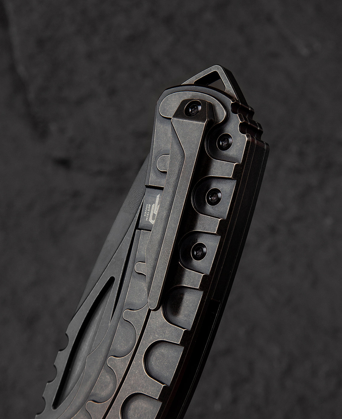 Bestech Knives Buwaya M390钢 钛合金柄 BT2203C 2560