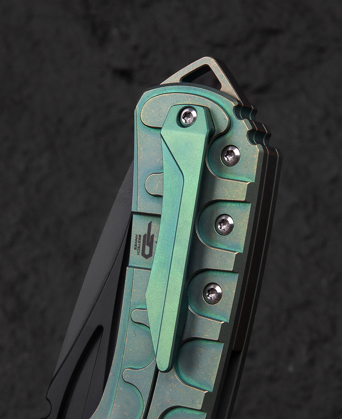 Bestech Knives Buwaya M390钢 钛合金柄 BT2203D 2560