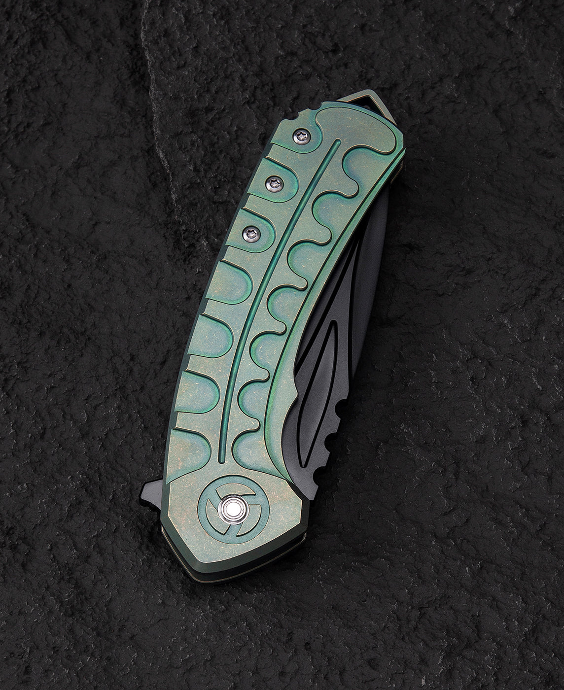 Bestech Knives Buwaya M390钢 钛合金柄 BT2203D 2560