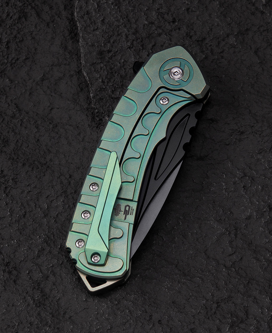 Bestech Knives Buwaya M390钢 钛合金柄 BT2203D 2560