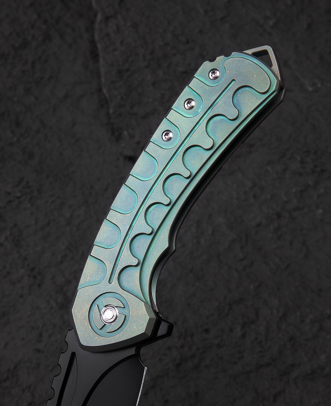 Bestech Knives Buwaya M390钢 钛合金柄 BT2203D 2560