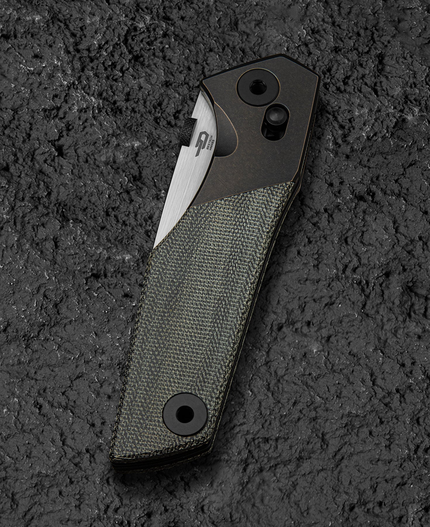Bestech Knives CETUS M390钢 钛合金+米卡塔柄 BT2304A 2080