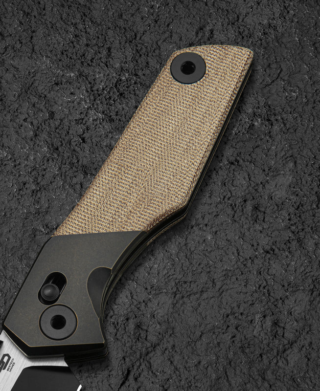 Bestech Knives CETUS M390钢 钛合金+碳纤维柄 BT2304B 2080