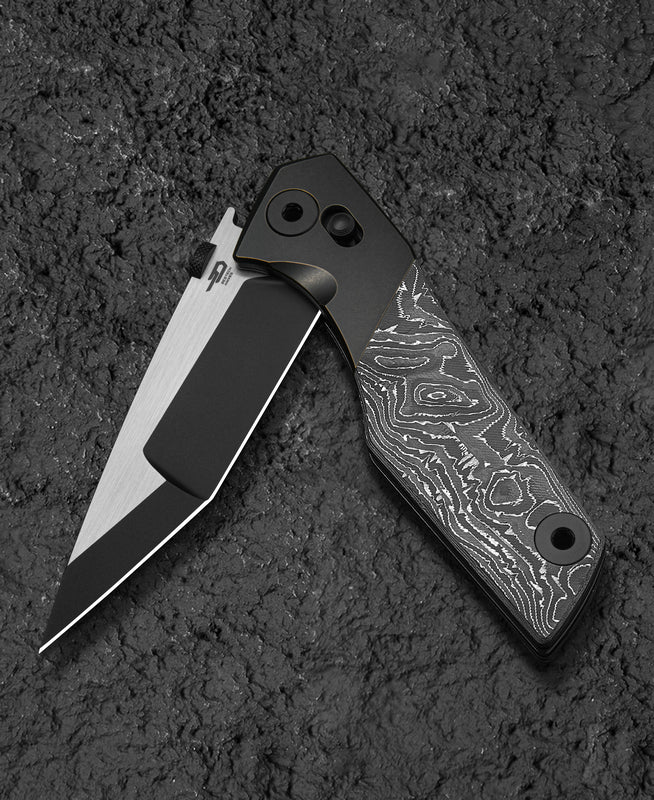 Bestech Knives CETUS M390钢 钛合金+米卡塔柄 BT2304C 2360