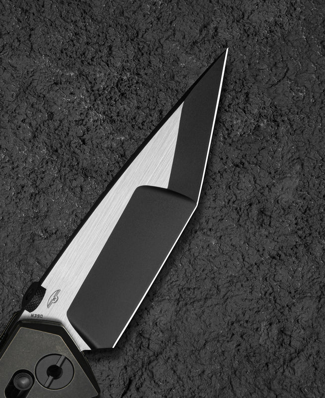 Bestech Knives CETUS M390钢 钛合金+碳纤维柄 BT2304D 2360