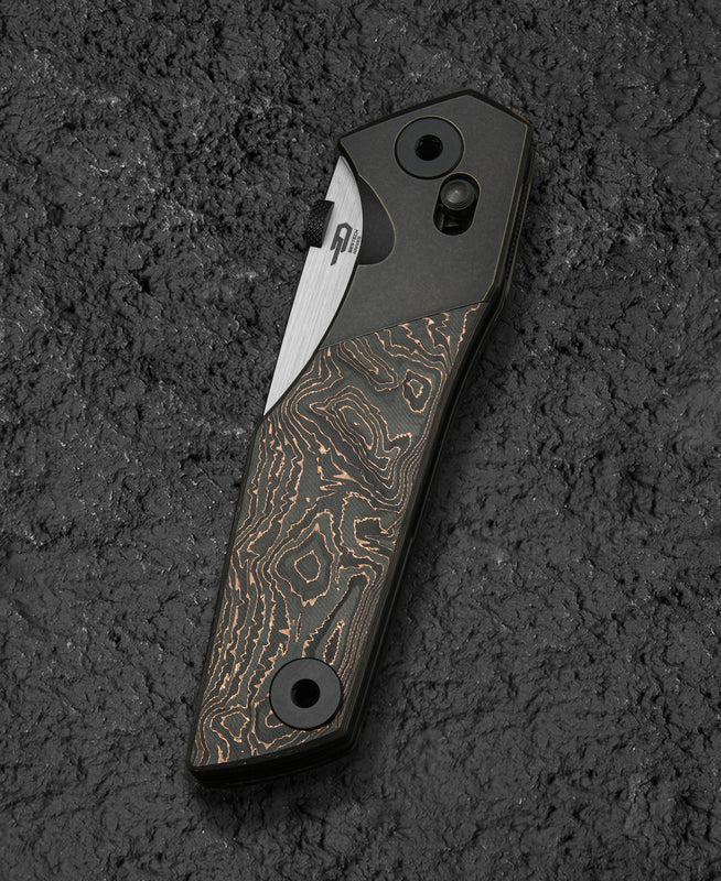 Bestech Knives CETUS M390钢 钛合金+碳纤维柄 BT2304D 2360