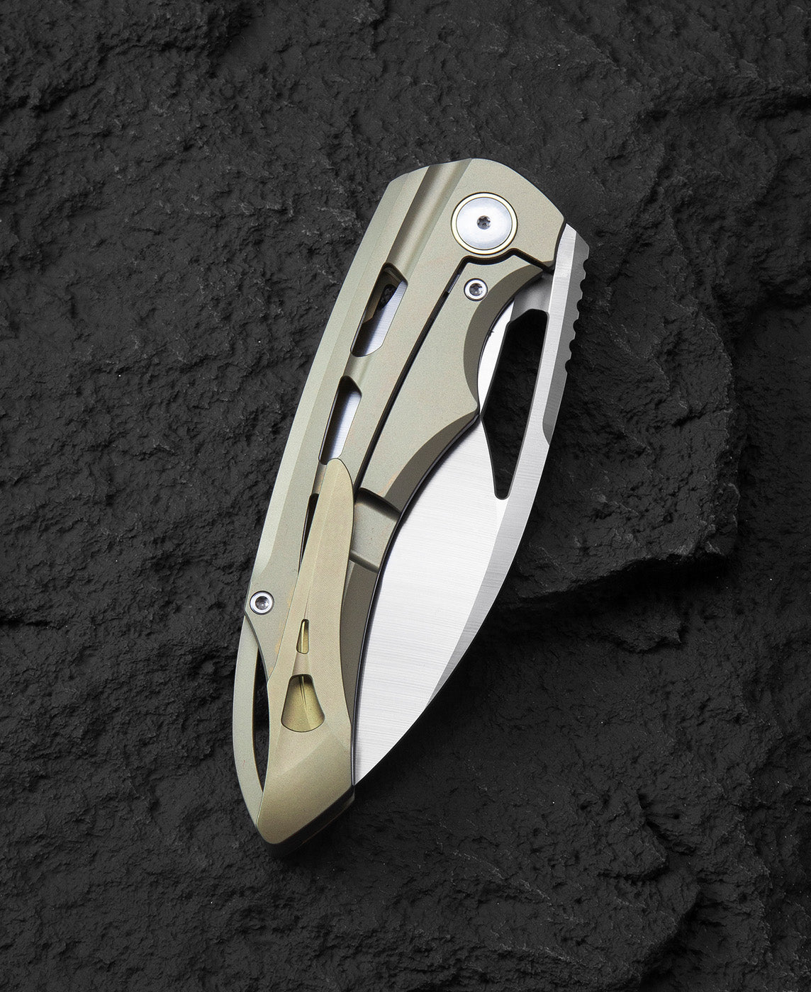 Bestech Knives Fairchild S35VN钢 钛合金柄 BT2202D 2660