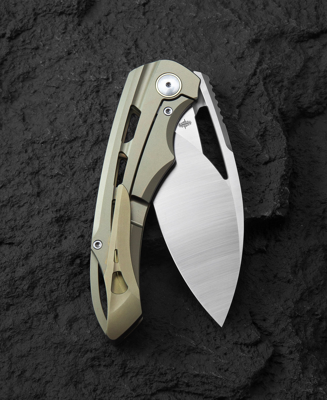Bestech Knives Fairchild S35VN钢 钛合金柄 BT2202D 2660