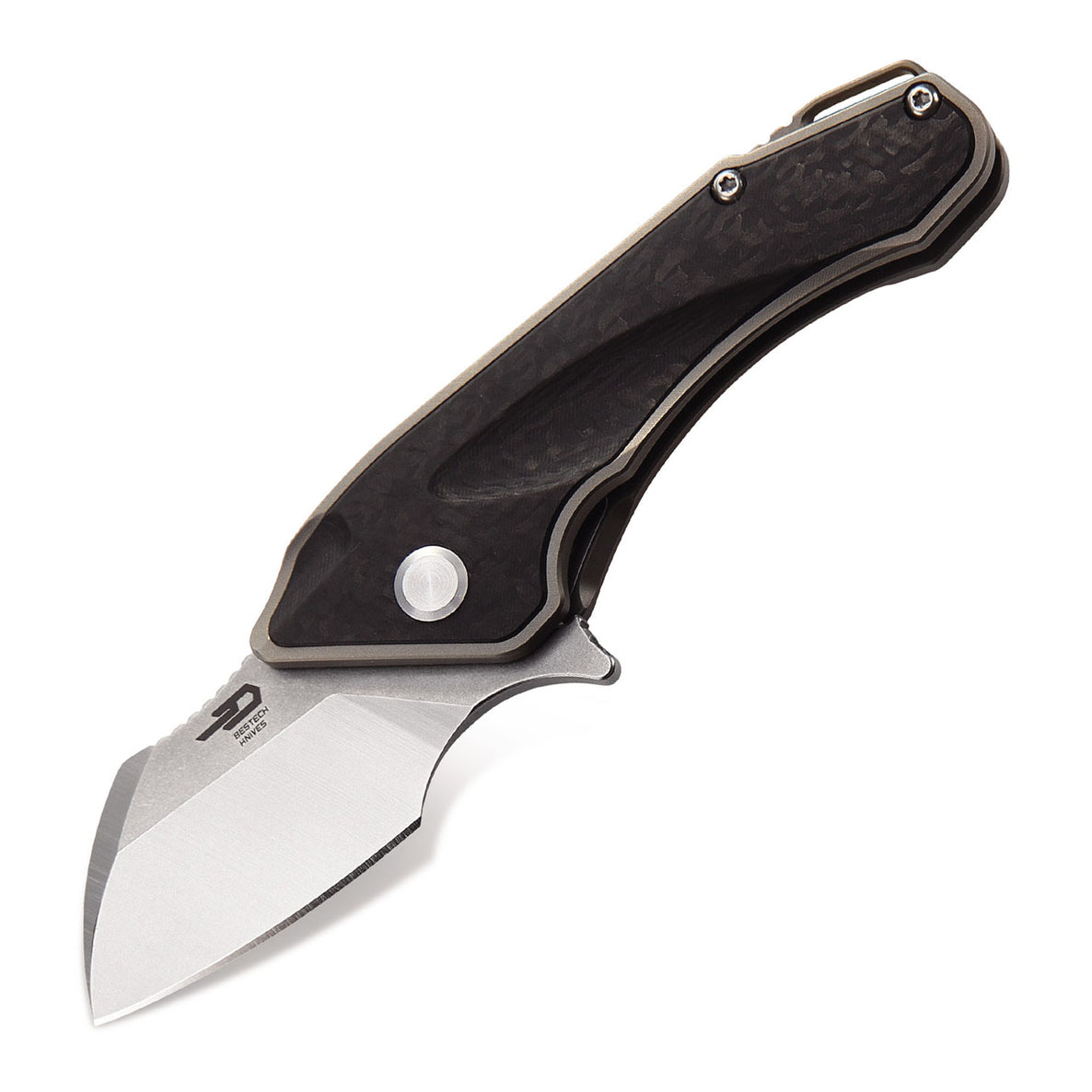 Bestech Knives Imp CPM-S35VN钢 钛合金+碳纤维柄 BT1710A 1180