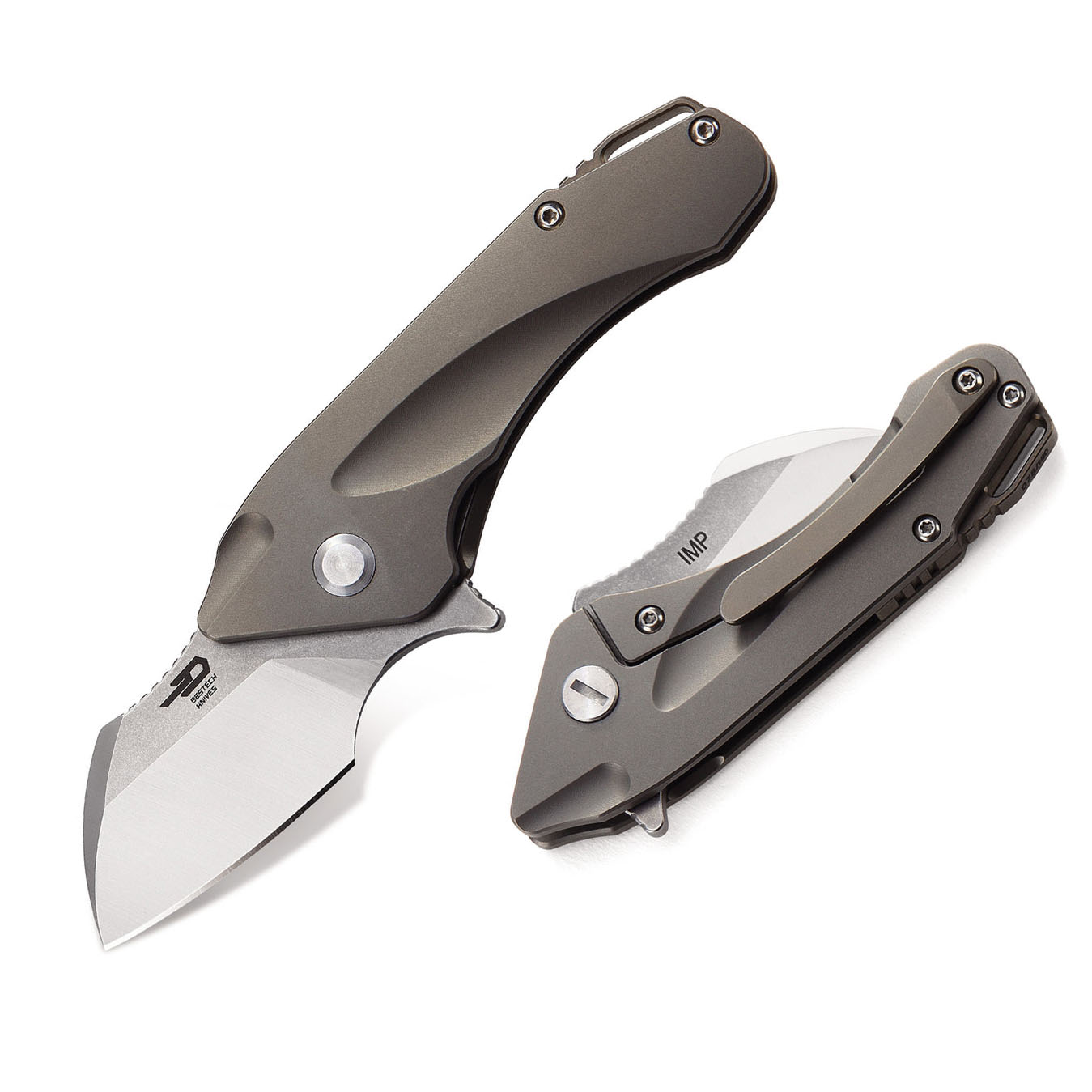 Bestech Knives Imp CPM-S35VN钢 钛合金 BT1710C 1180