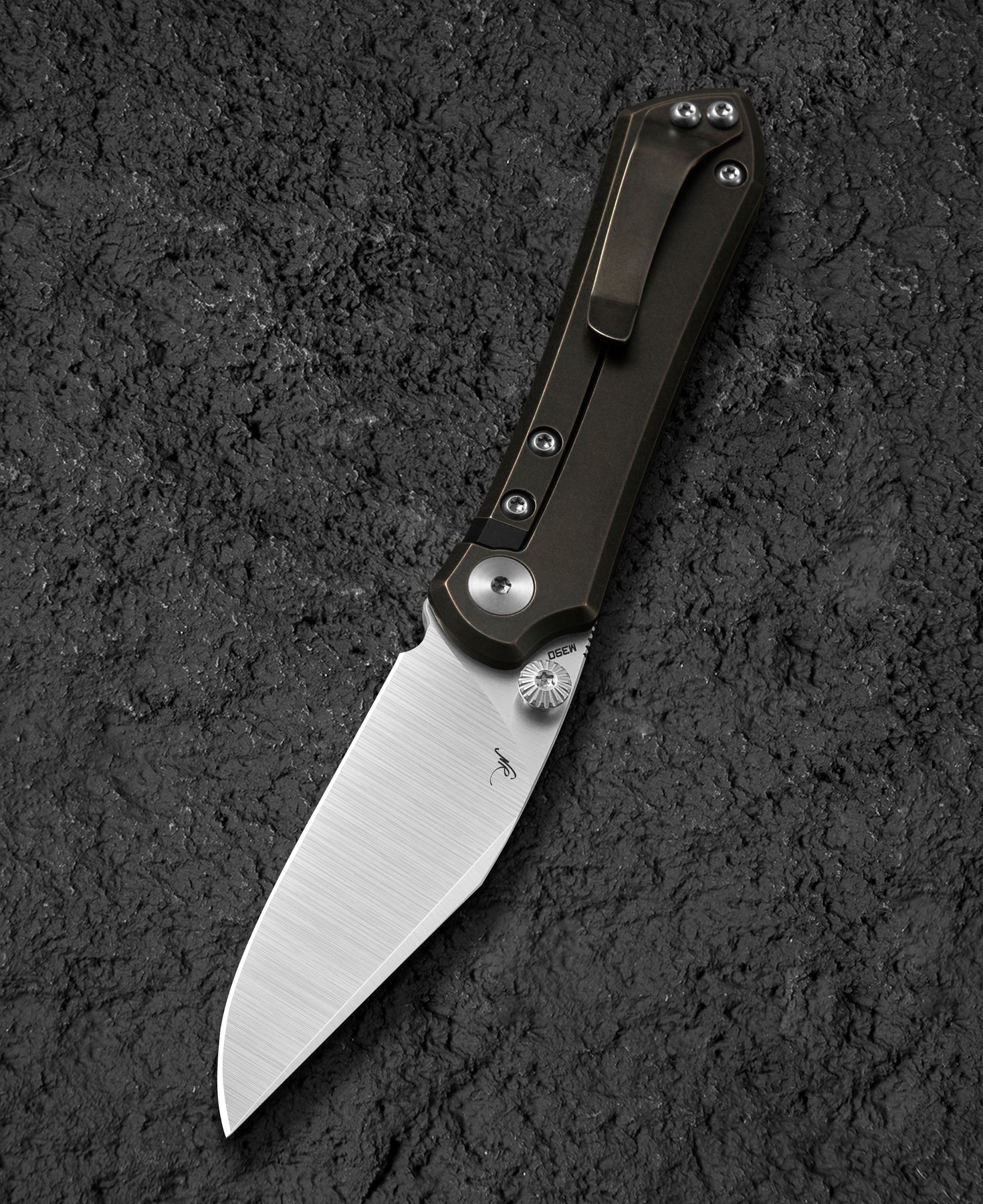 Bestech Knives Icarus M390钢 钛合金柄 BT2302A 1660