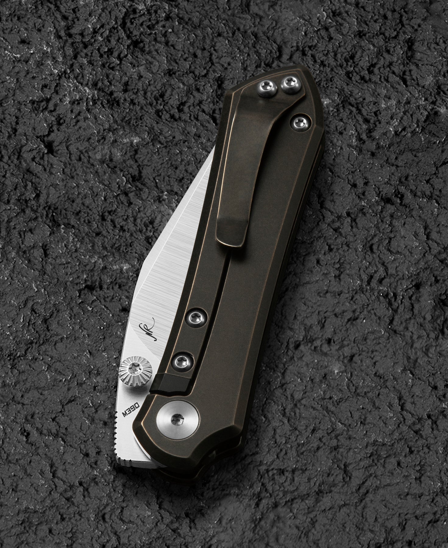 Bestech Knives Icarus M390钢 钛合金柄 BT2302A 1660