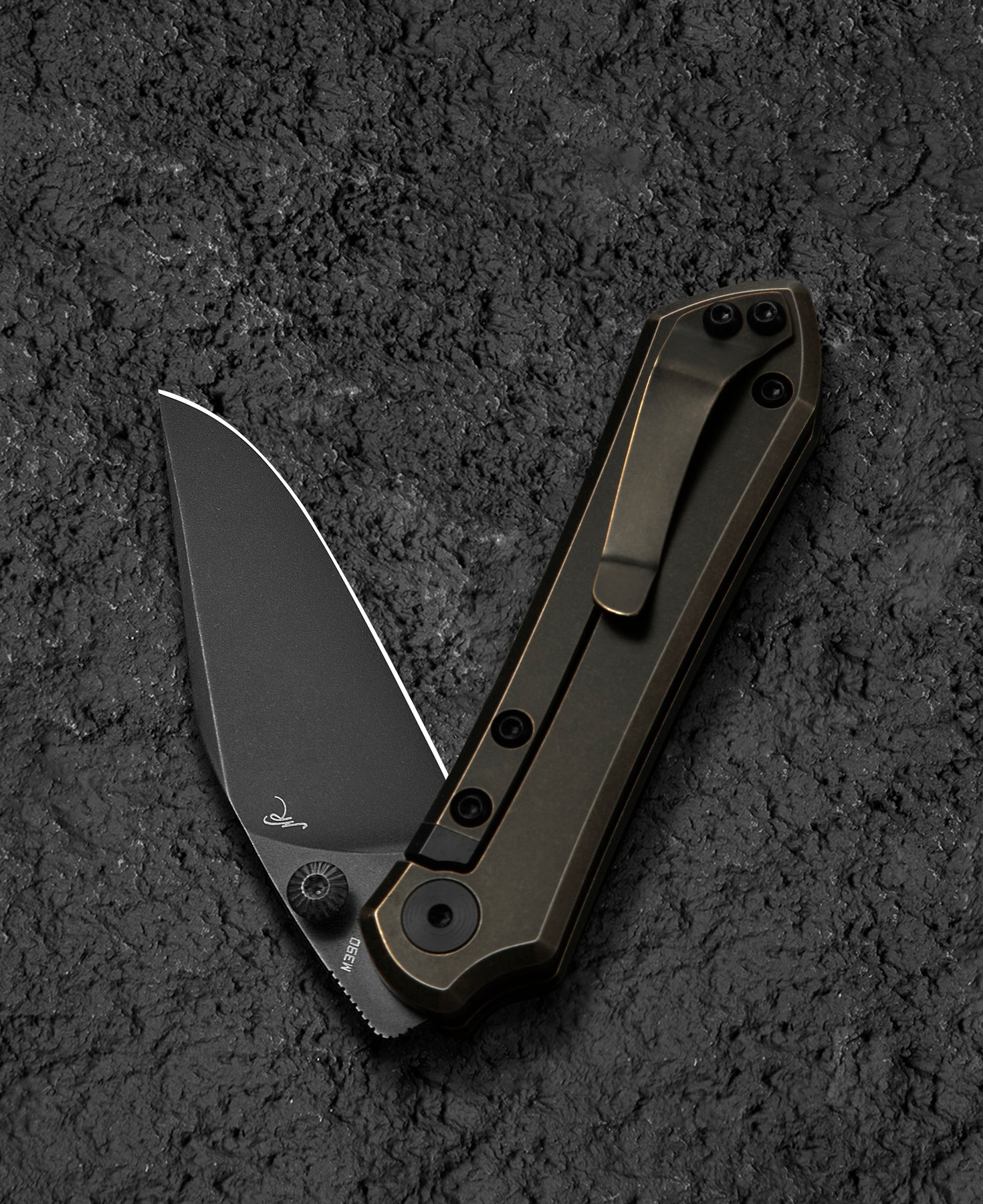 Bestech Knives Icarus M390钢 钛合金柄 BT2302B 1660