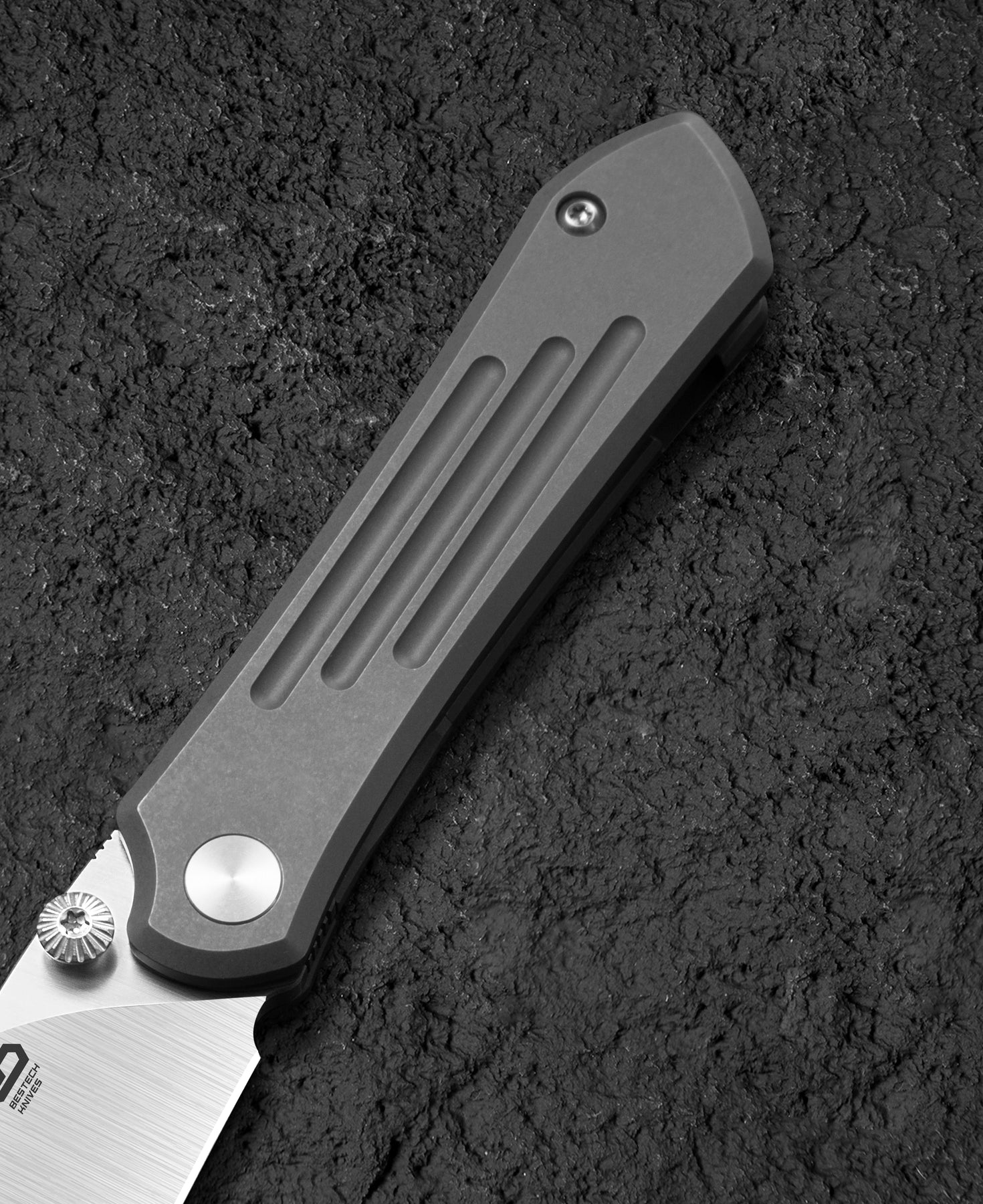 Bestech Knives Icarus M390钢 钛合金柄 BT2302C 1660