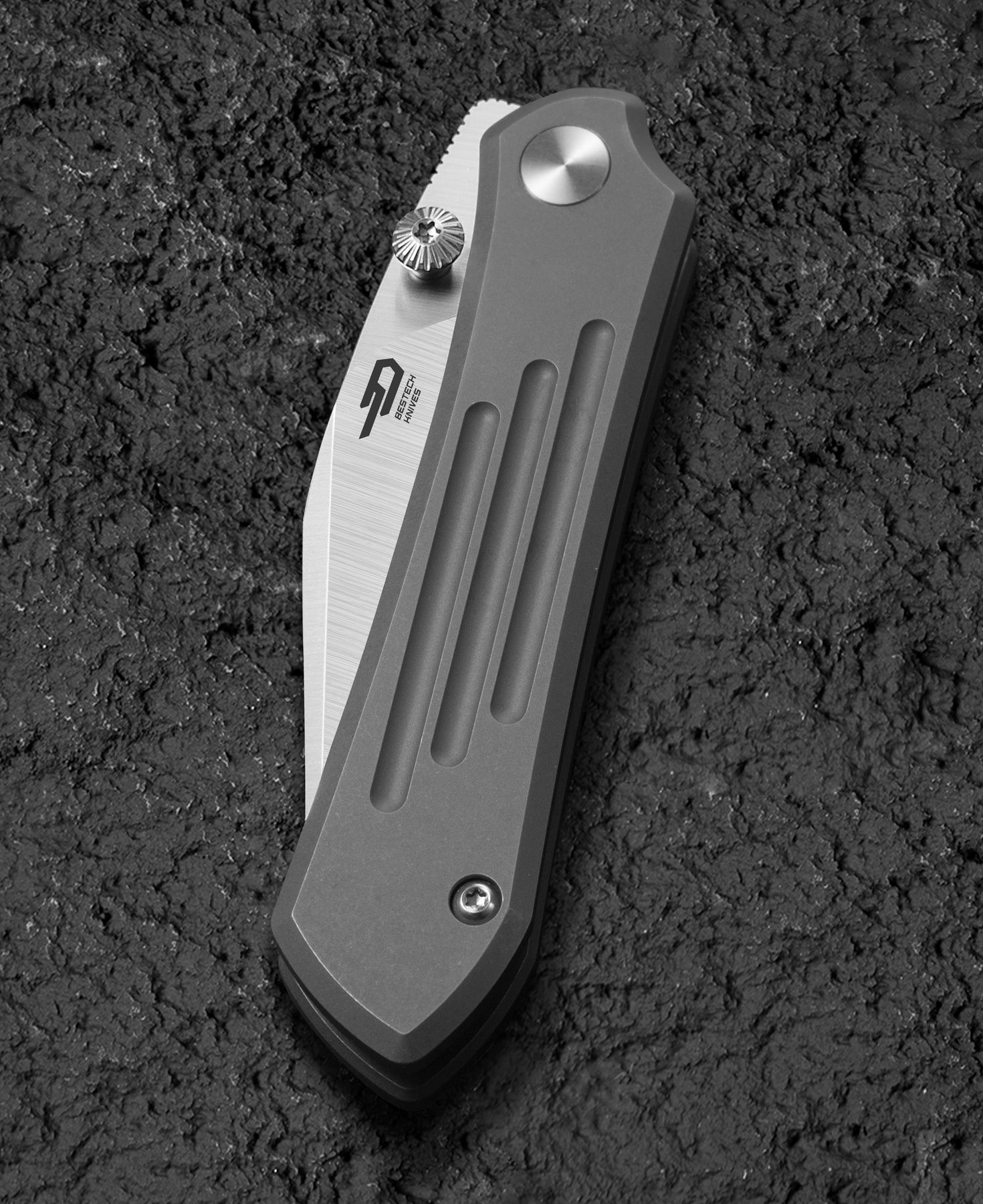 Bestech Knives Icarus M390钢 钛合金柄 BT2302C 1660