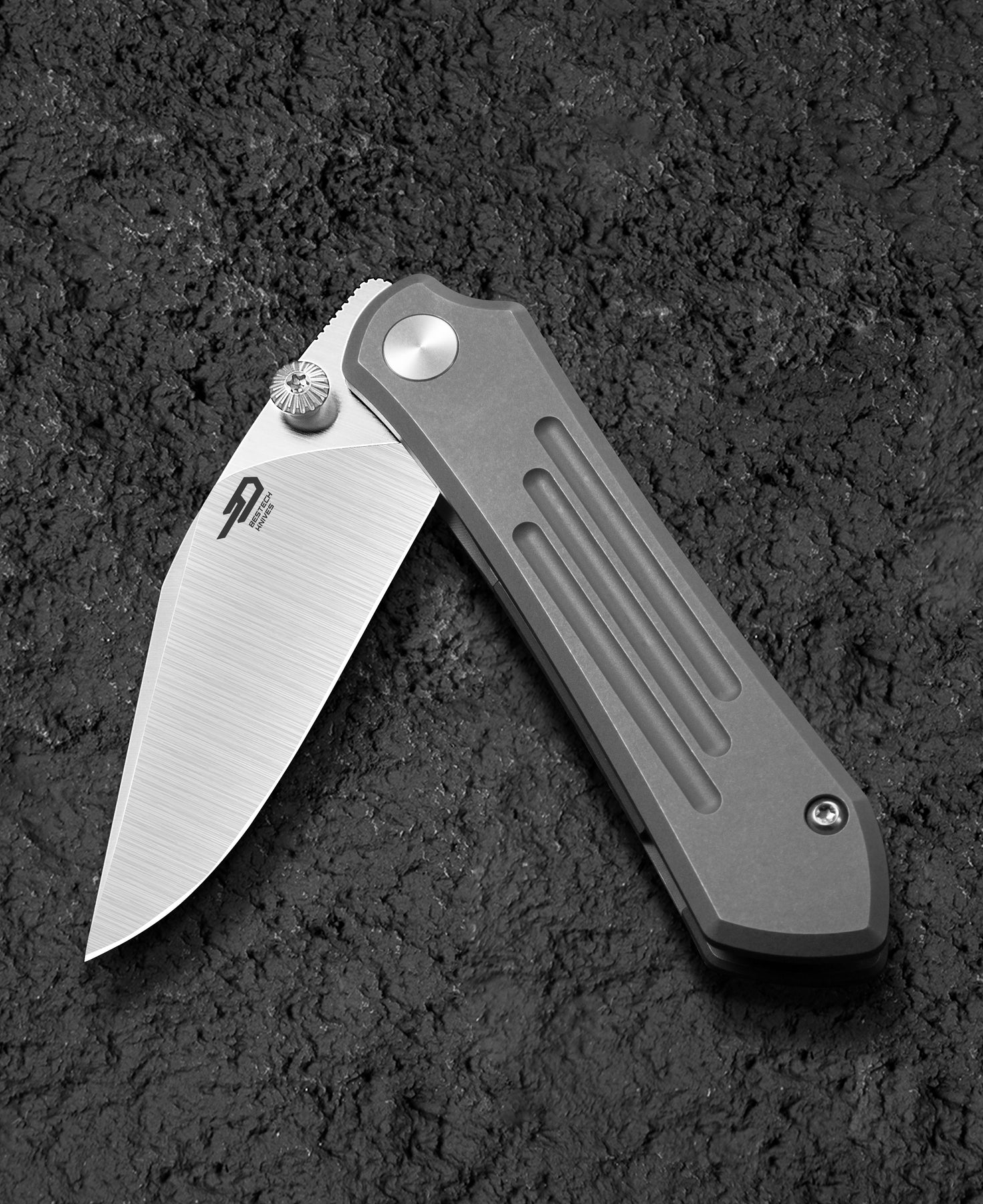 Bestech Knives Icarus M390钢 钛合金柄 BT2302C 1660
