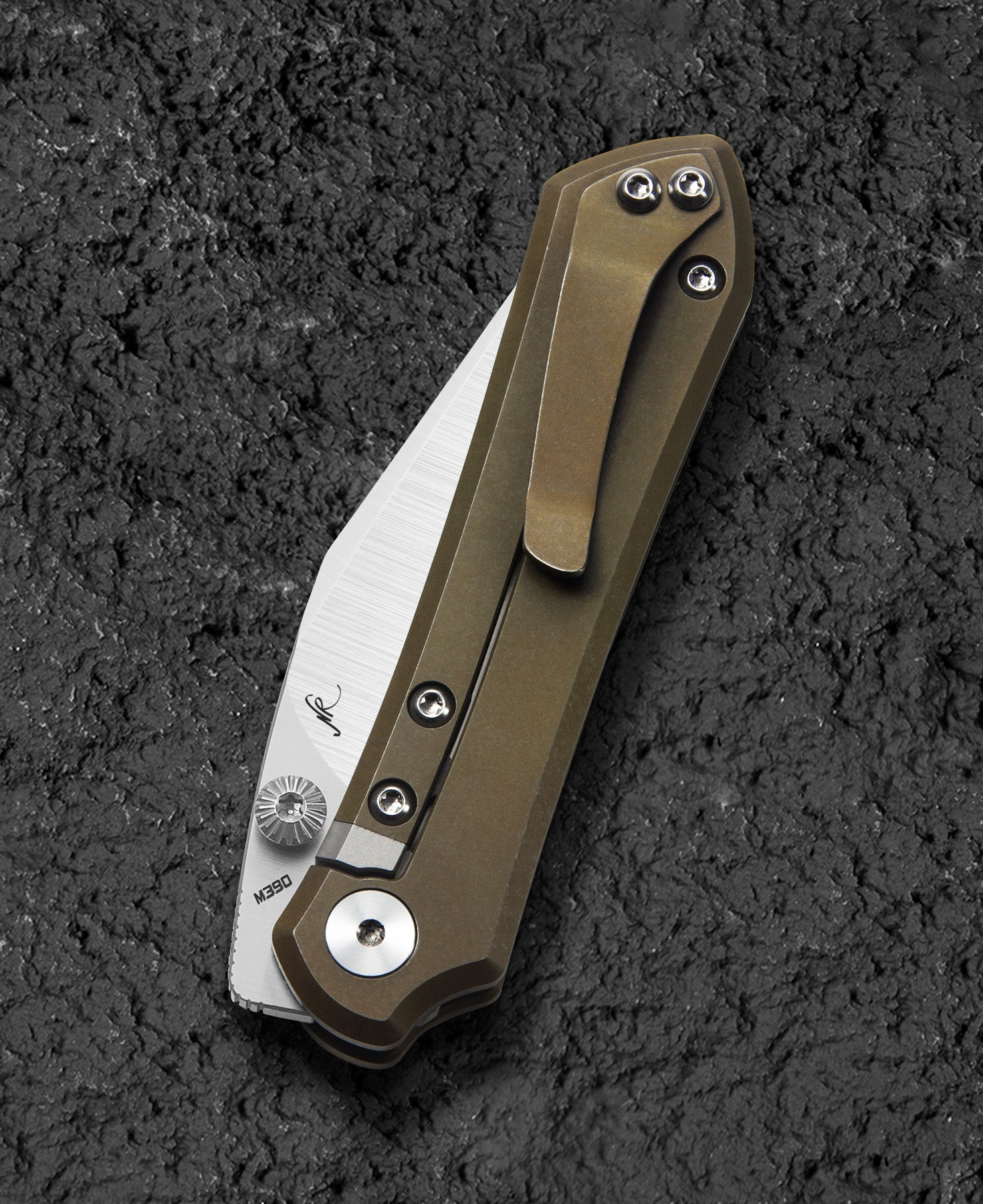 Bestech Knives Icarus M390钢 钛合金柄 BT2302F 1660