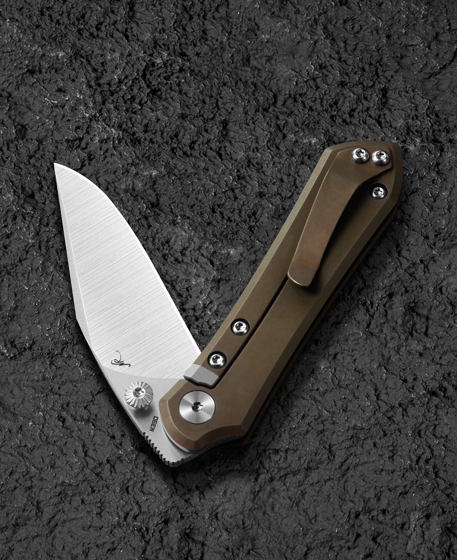 Bestech Knives Icarus M390钢 钛合金柄 BT2302F 1660