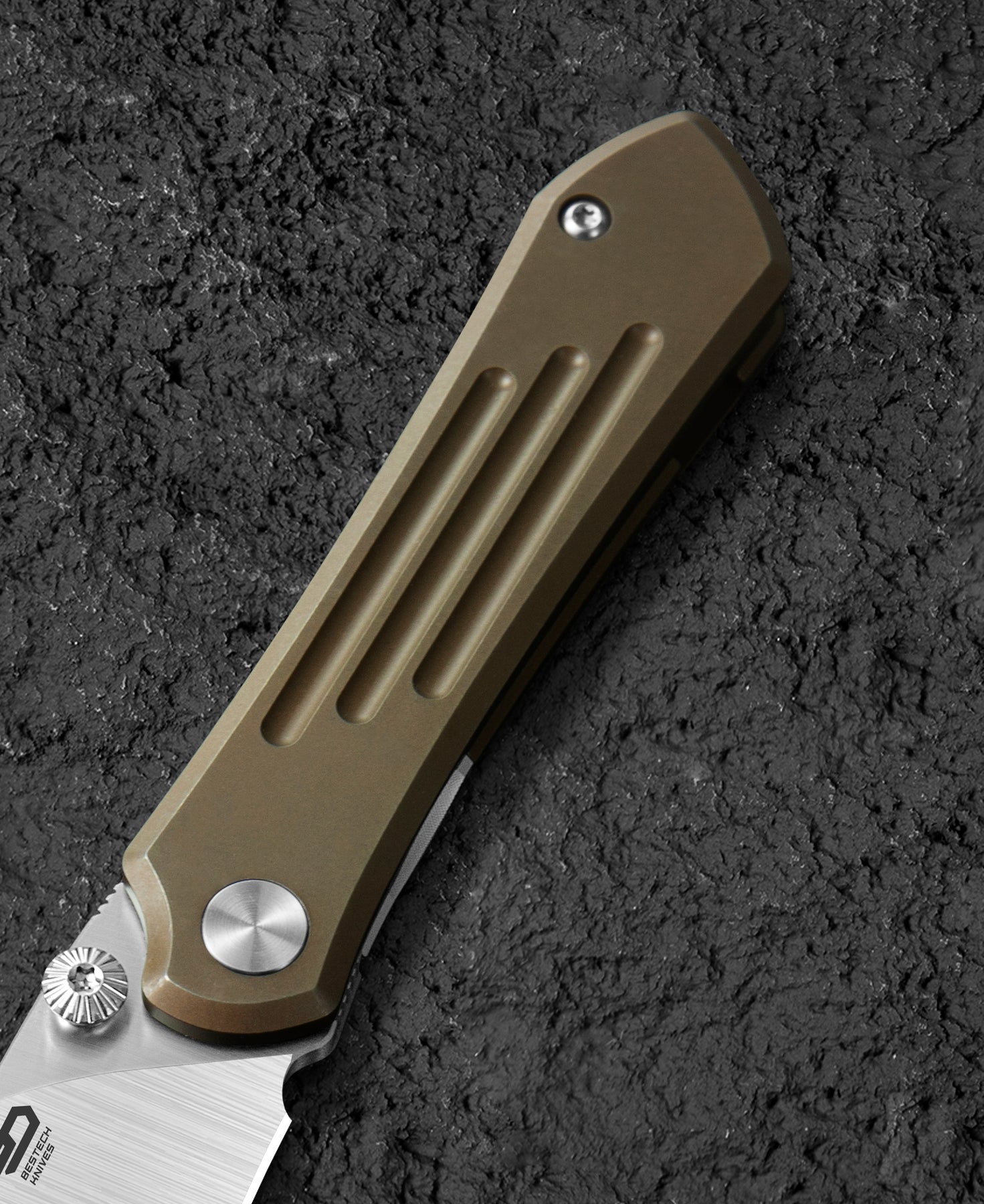 Bestech Knives Icarus M390钢 钛合金柄 BT2302F 1660