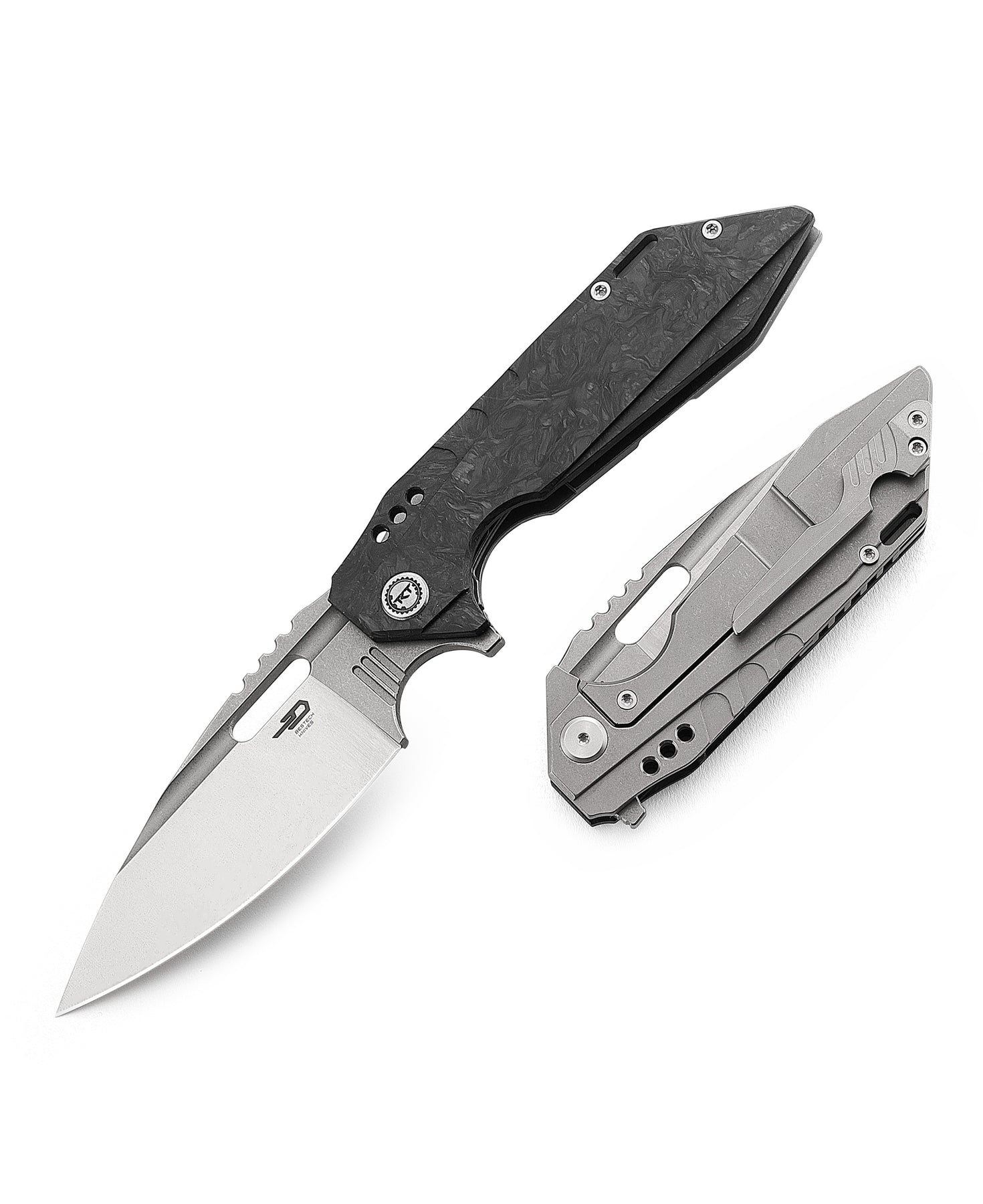Bestech Knives SHODAN S35VN钢 钛合金柄 BT1910C 1860