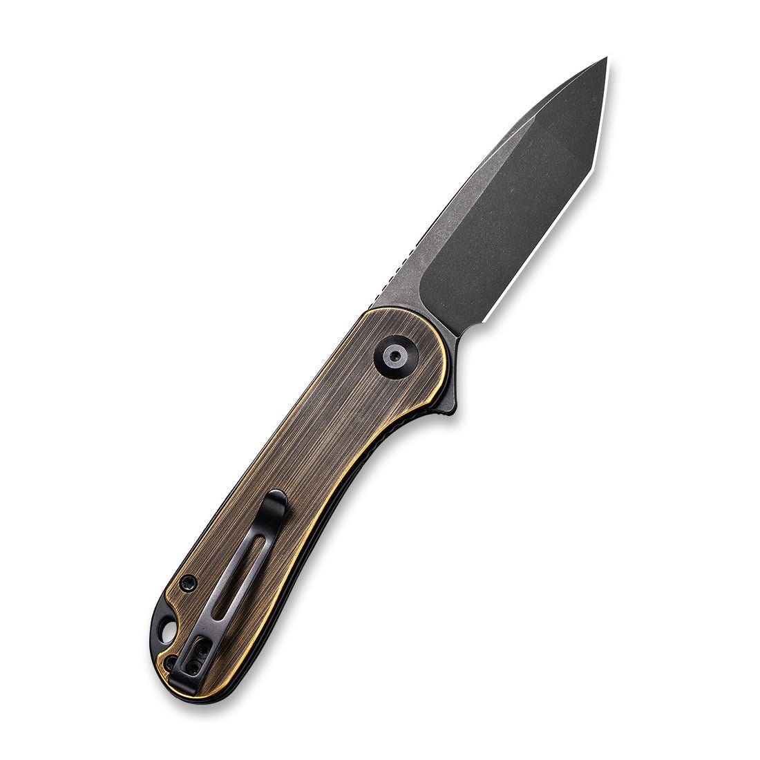 CIVIVI Elementum 14C28N钢 黄铜手柄 C18062Q-1 做旧铜色 375