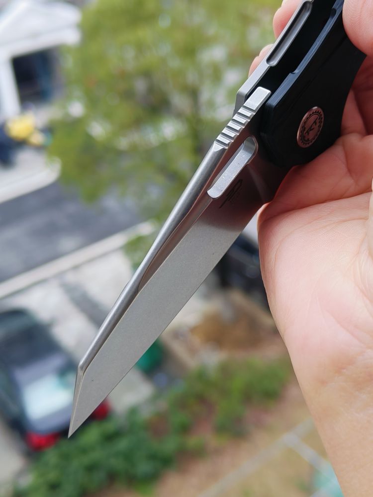 Bestech Knives NYXIE 3 S35VN钢 碳纤维+钛合金柄 BT2308C 1760