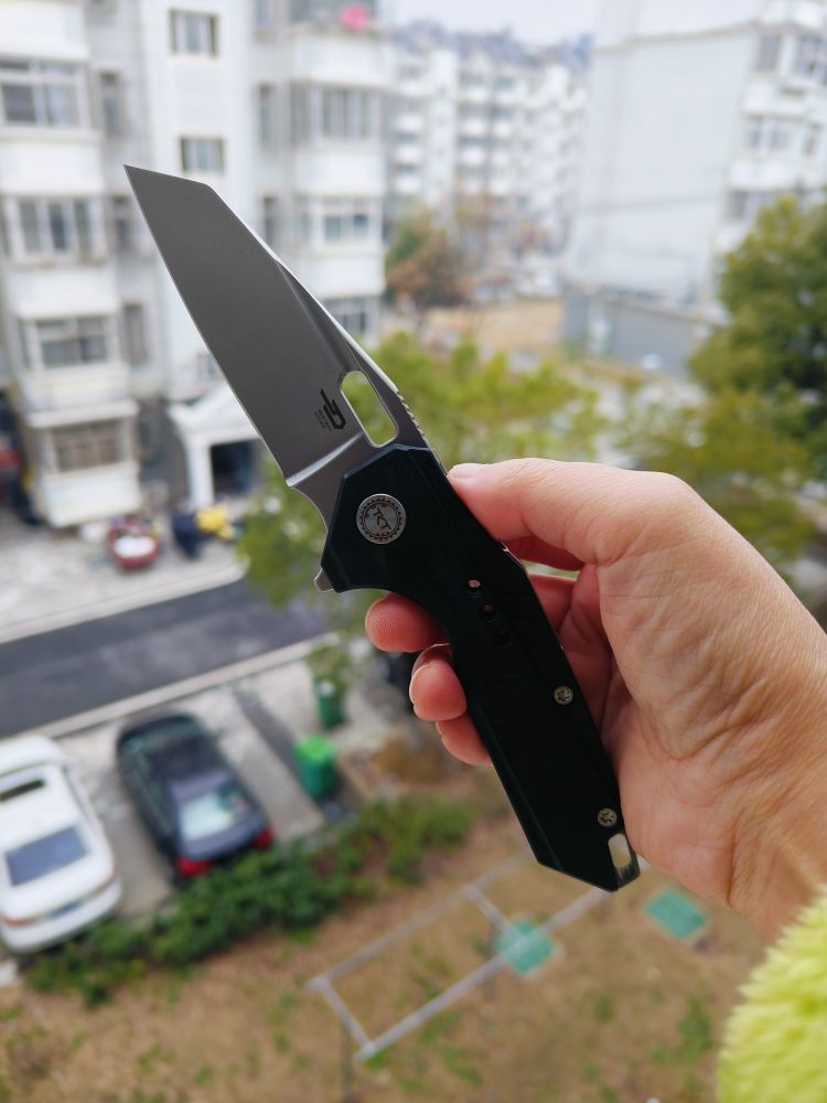 Bestech Knives NYXIE 3 S35VN钢 碳纤维+钛合金柄 BT2308C 1760