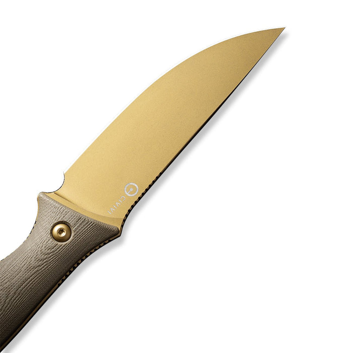 🔥 CIVIVI Stormridge Nitro-V钢 G10柄 C23041-2 棕色 760