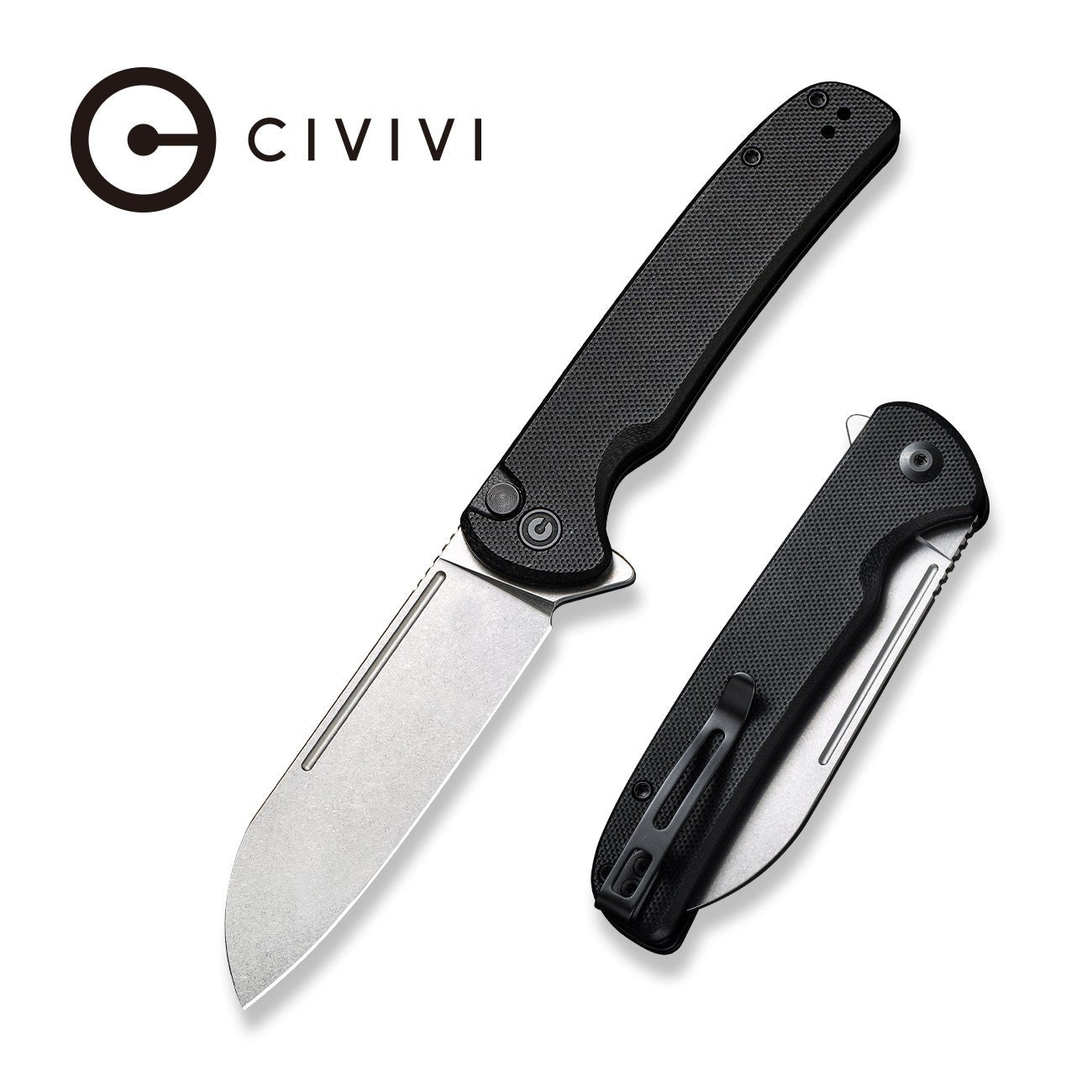 CIVIVI Chevalier 14C28N钢 G10柄 C20022-1 黑色 590