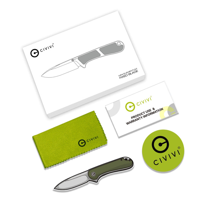 CIVIVI Mini Elementum Nitro-V钢 G10柄 C23010-1 黑色 428