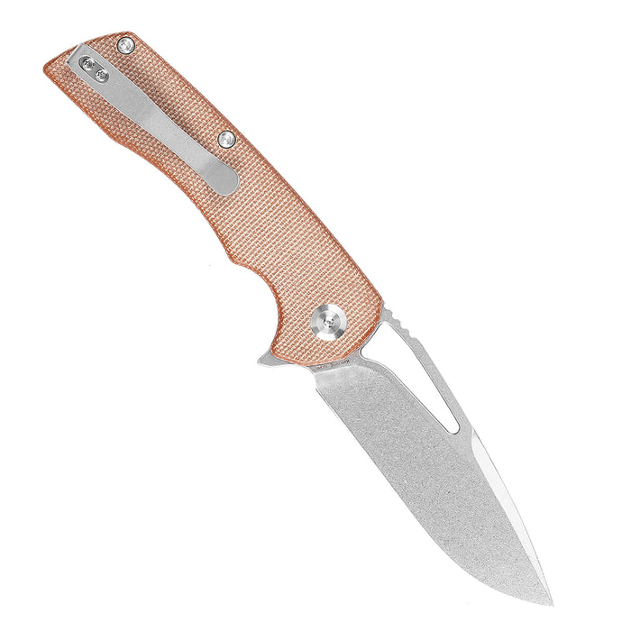 kansept Kryo 12C28N钢 米卡塔柄 T1001M4 棕色 418