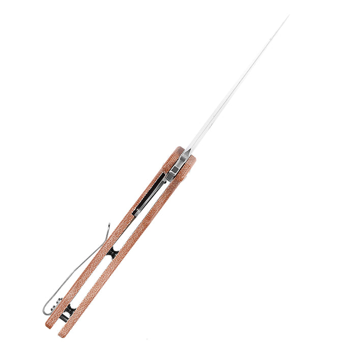 kansept Kryo 12C28N钢 米卡塔柄 T1001M4 棕色 418