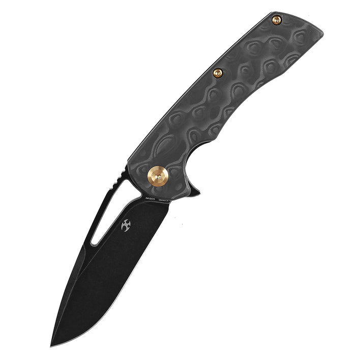 kansept Kryo CPM-S35VN钢 碳纤维柄 K1001M1 黑色 1049