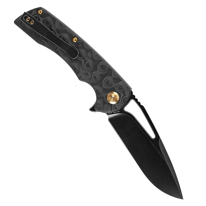 kansept Kryo CPM-S35VN钢 碳纤维柄 K1001M1 黑色 1049