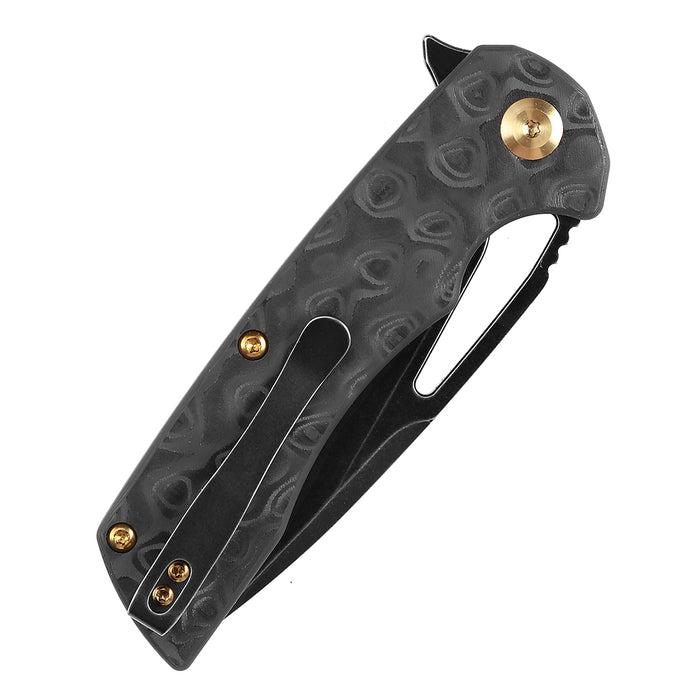 kansept Kryo CPM-S35VN钢 碳纤维柄 K1001M1 黑色 1049