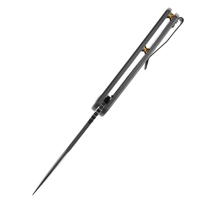 kansept Kryo CPM-S35VN钢 碳纤维柄 K1001M1 黑色 1049