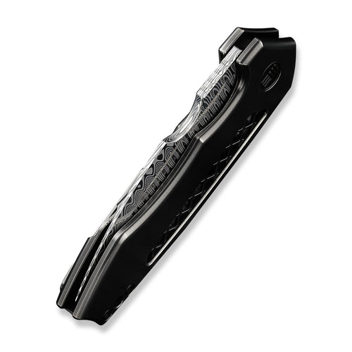 WEKNIFE Harpen 大马士革钢 钛合金柄 WE23019-DS1 灰色 5015