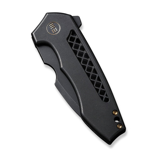 WEKNIFE Harpen CPM-20CV钢 钛合金柄 WE23019-1 黑色 2188