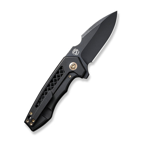WEKNIFE Harpen CPM-20CV钢 钛合金柄 WE23019-1 黑色 2188